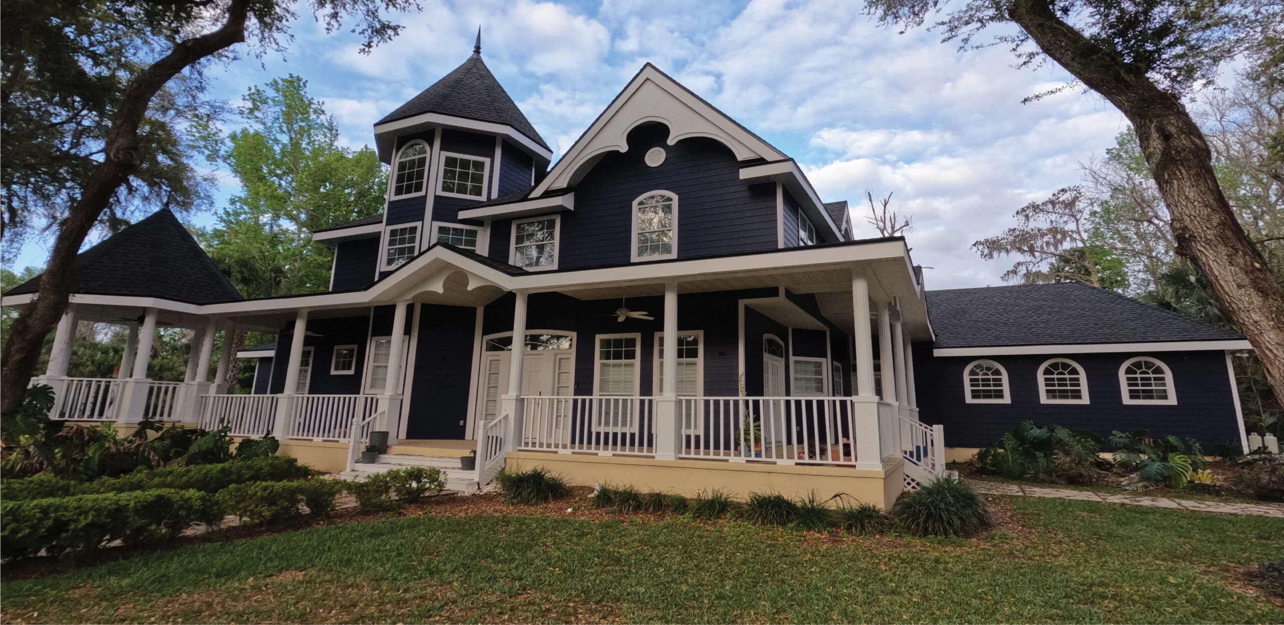 After of Hardie Board House Coated With Home Shield Coating®