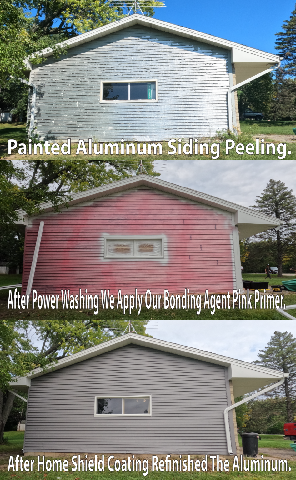 Painted Aluminum Siding Peeling